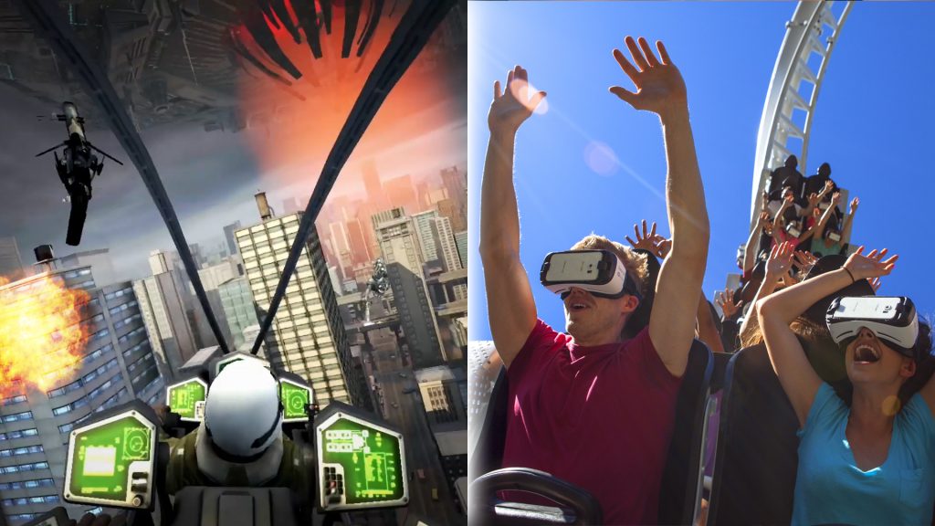 Six Flags - Virtual Reality Coaster2